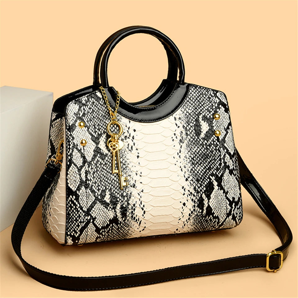 Veliora Crocodile Luxe Tote Bag