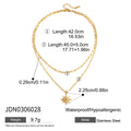 Veliora Layered Sun Pendant Necklace ✨