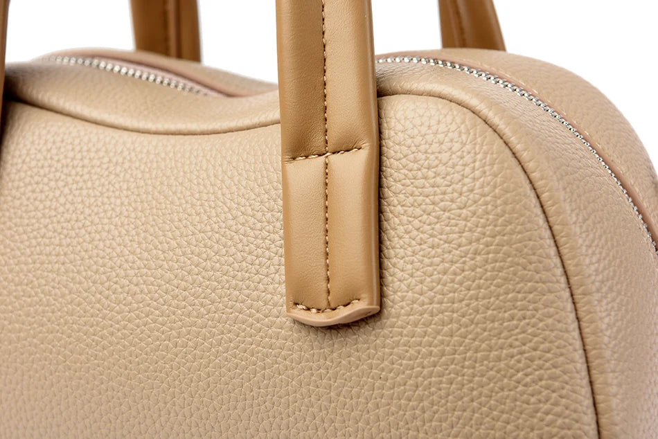 Veliora Soft Leather Designer Shoulder Bag 👜