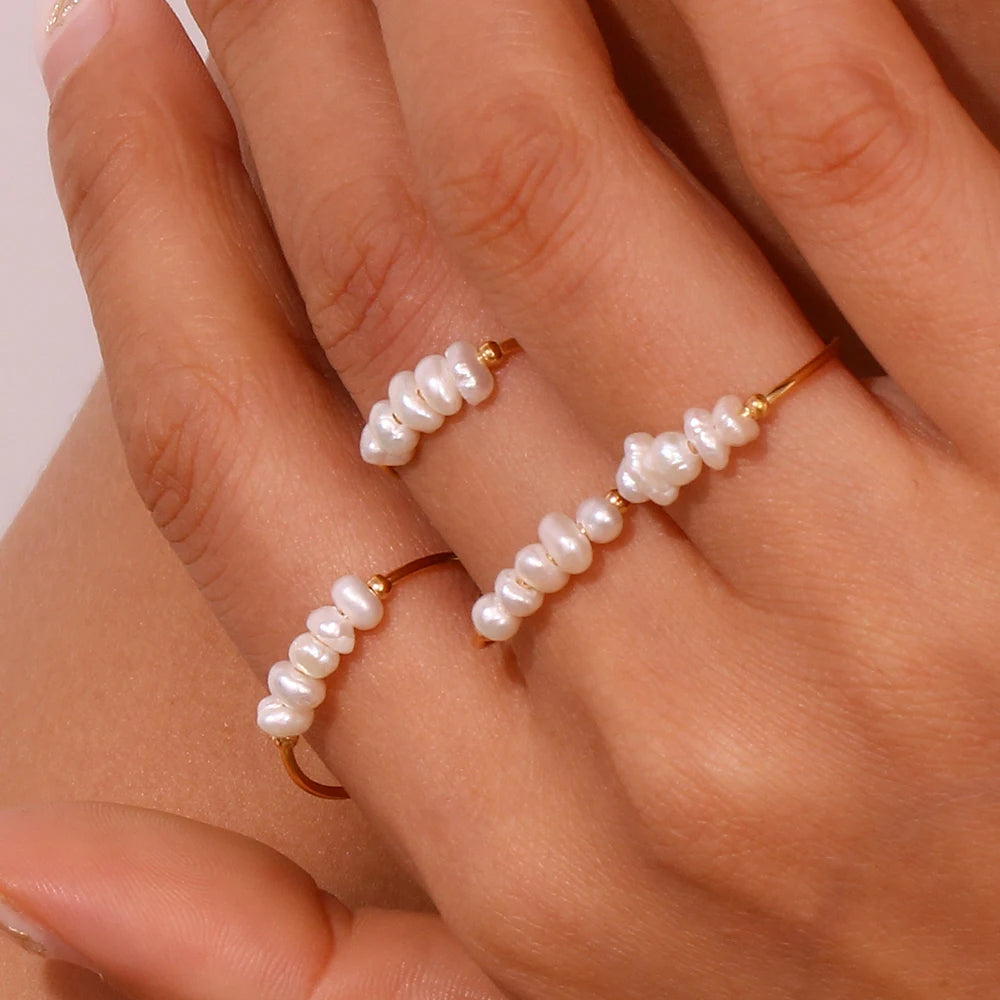 Veliora Pearl Muse Ring ✨