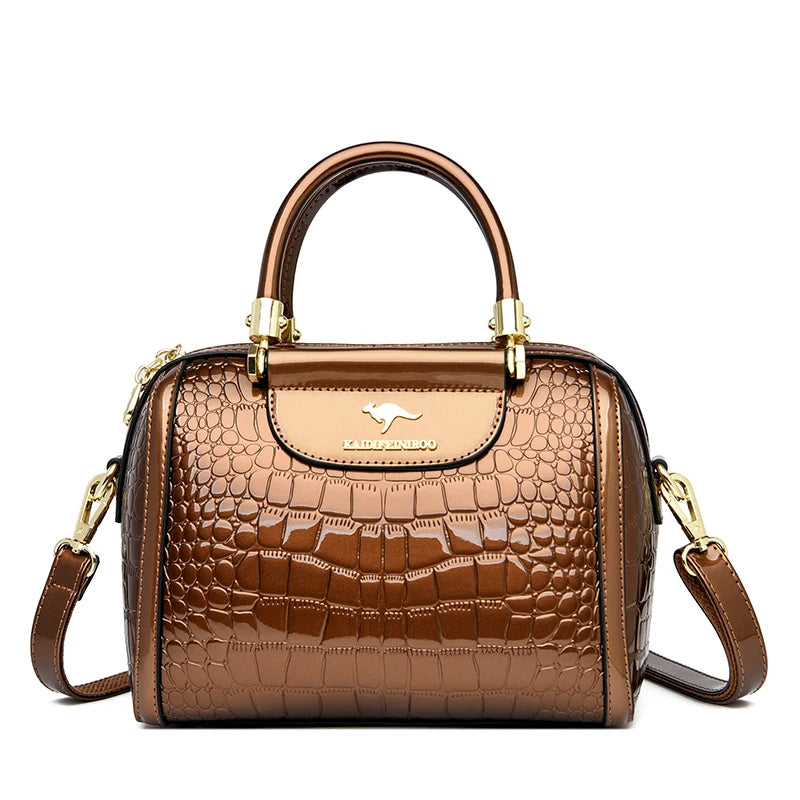 Veliora Crocodile Luxe Tote Bag