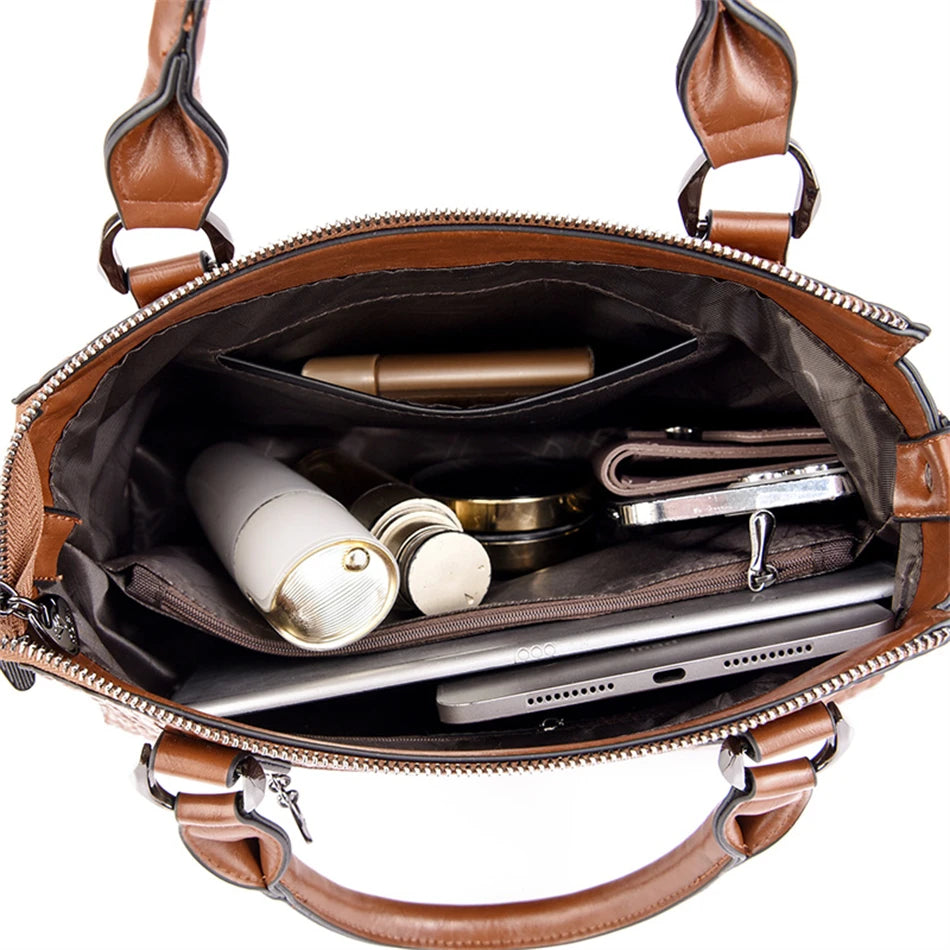 Veliora Luxury Soft Leather Crossbody Bag 👜
