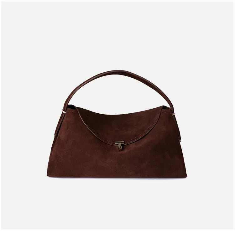Veliora Heritage Satin Leather Shoulder Bag 👜