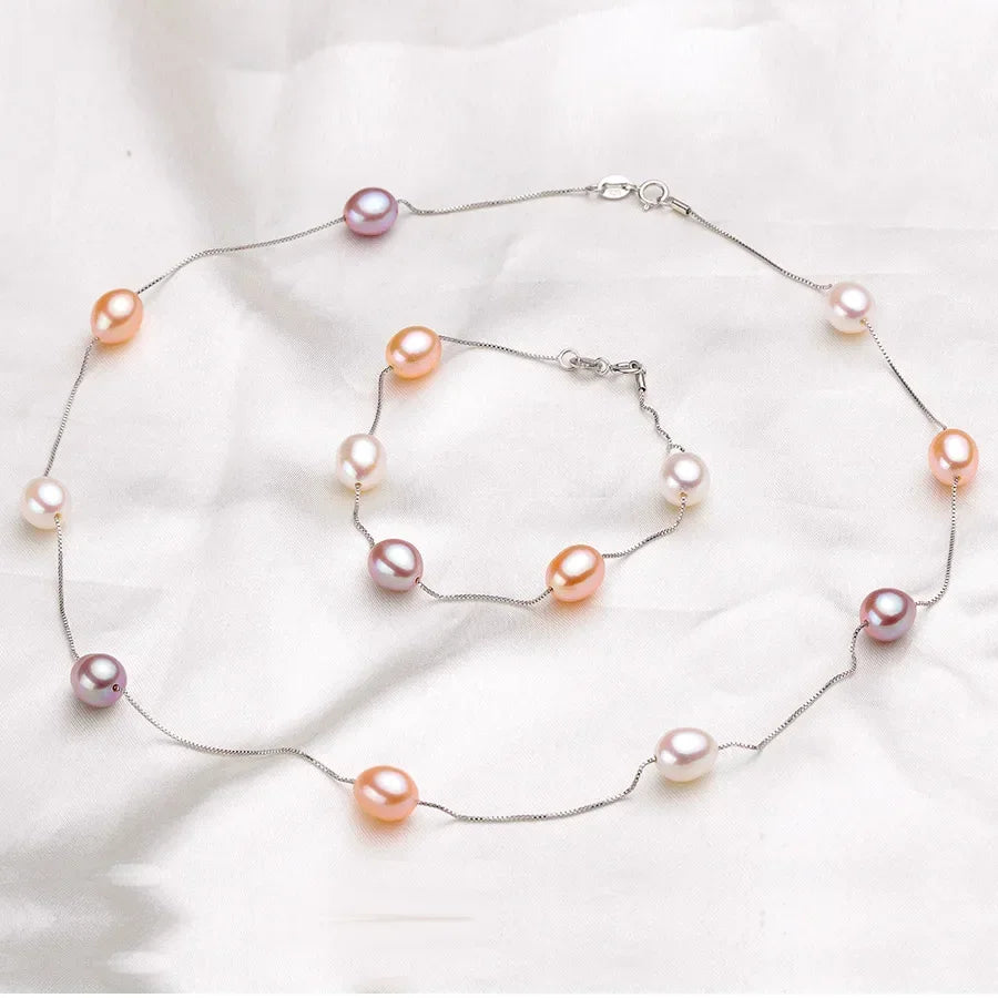 Veliora Freshwater Pearl Jewelry Set