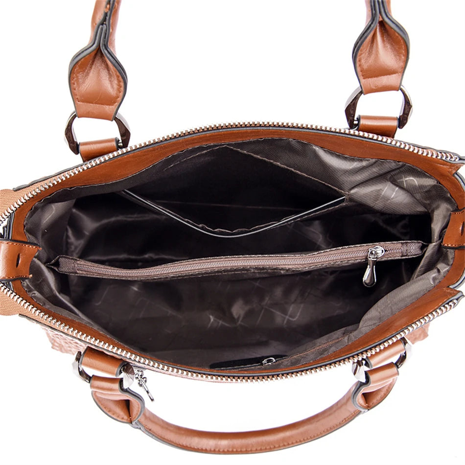 Veliora Luxury Soft Leather Crossbody Bag 👜