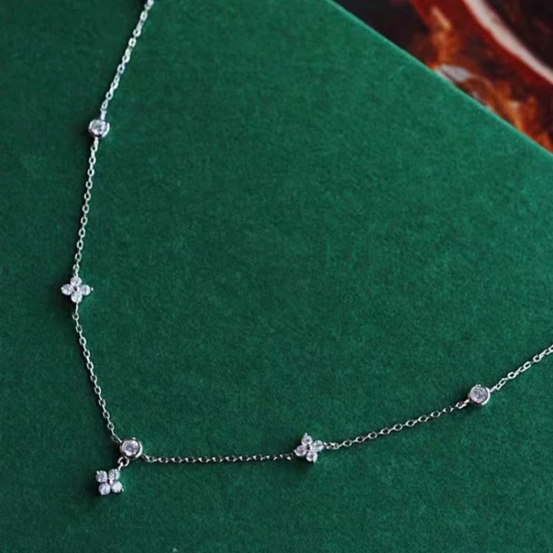 Mini Gold Flower Necklace