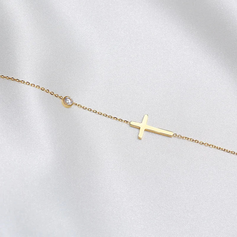 Veliora Side Cross Choker ✨